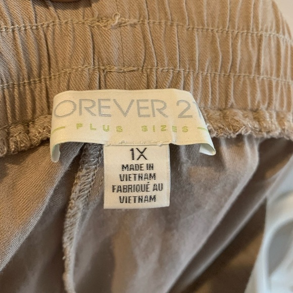 Size 1X Forever 21 Jogger Pants - Picture 5 of 9